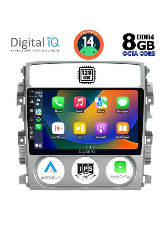 Digital IQ Car Audio System for Suzuki Liana 2001-2007 (Bluetooth/USB/AUX/WiFi/GPS/Apple-Carplay/Android-Auto) with Touch Screen 9"