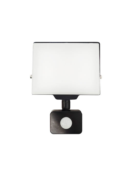 LED-Projektor Orno Aluminium Polycarbonat Weiß Schwarz 30W IP44