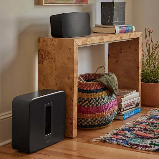 Sonos Sub 4 37216 Ασύρματο Αυτοενισχυόμενο Subwoofer Μαύρο