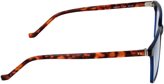 Hackett Männlich Kunststoff Brillenrahmen Blau HEB290-608
