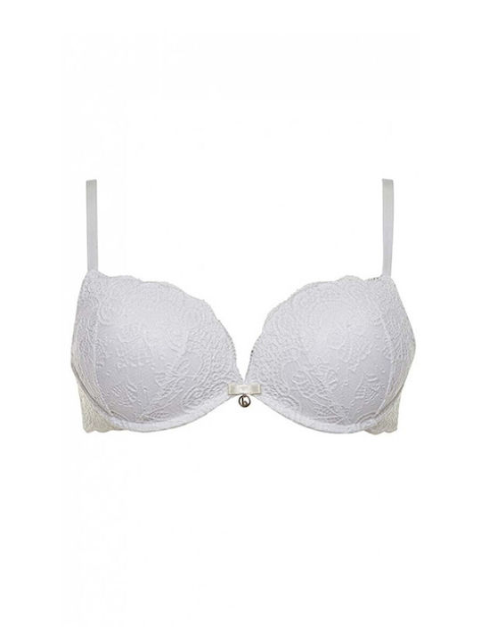 Lormar Push Up Bra White