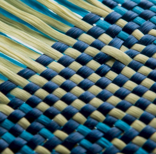 Pitaka Umschlag Rückseite Aramid Fiber 1.05mm Blau (iPhone 17 Pro / iPhone 16 Pro)