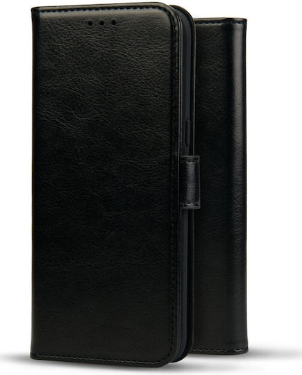 Rosso Element Pu Wallet Δερματίνης / Σιλικόνης Μαύρο (Google Pixel 9 / 9 Pro)
