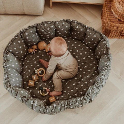 Play&go Play&go Gray Activity Mat 130x130cm Thickness 50mm