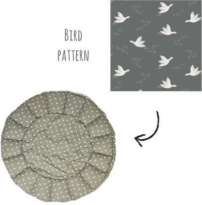 Play&go Play&go Gray Activity Mat 130x130cm Thickness 50mm