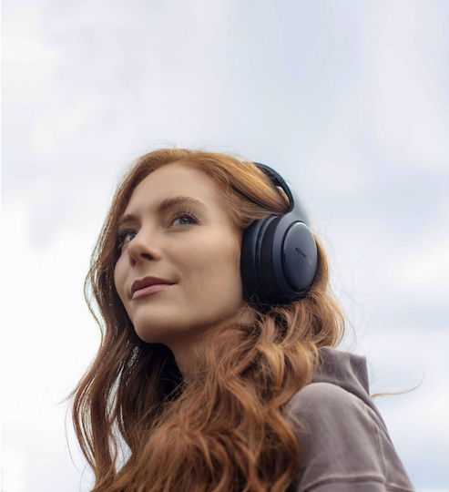 Boompods HP2BLK Ασύρματα Bluetooth On Ear Ακουστικά με 50 ώρες Λειτουργίας Μαύρα