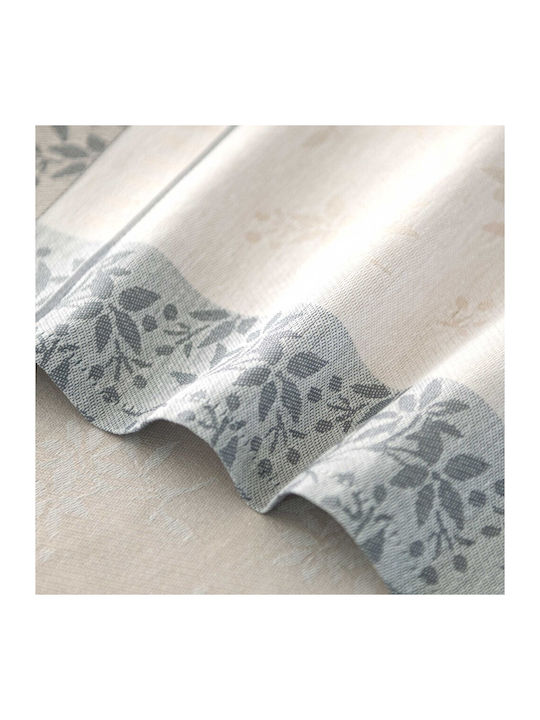 Zwoltex Towel from 100% Cotton in Gray Color 50x70cm