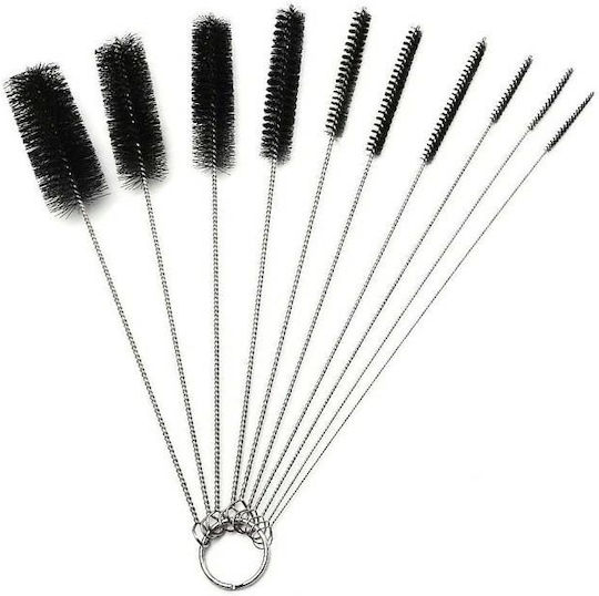 Set 10 Cleaning Brushes Zola Narrow Containers Small Corners Different Sizes From 2 Mm