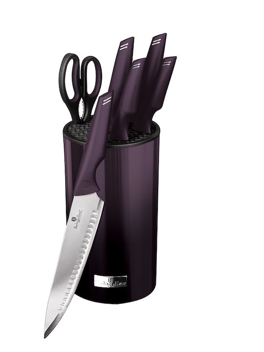 Berlinger Haus Knife Set with Base made of Stainless Steel 20cm BH-2798 1pcs