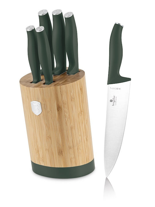 Berlinger Haus Collection Set of Knives with Base Made of Stainless Steel 6 Pieces