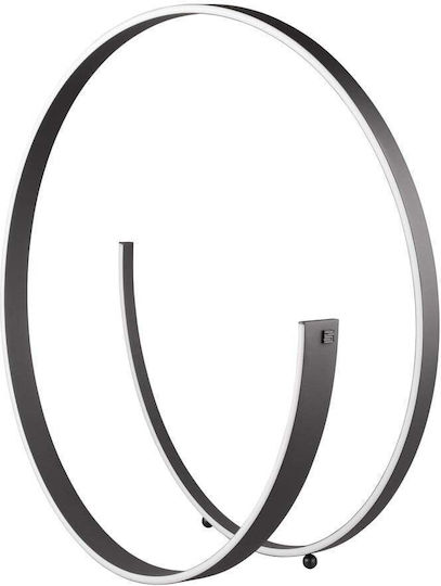 Cinque LED Floor Lamp with Natural White Light Black