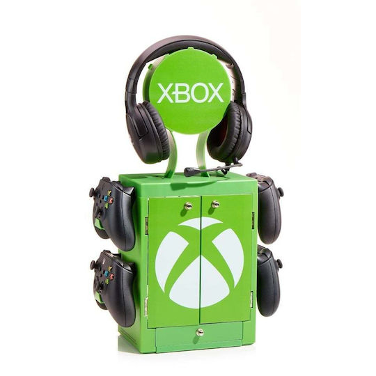 Numskull Gaming Locker Stație de încărcare pentru 4 controllere Xbox Series X/S Alb