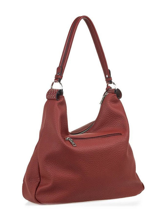 Verde Women's Bag Shoulder Red