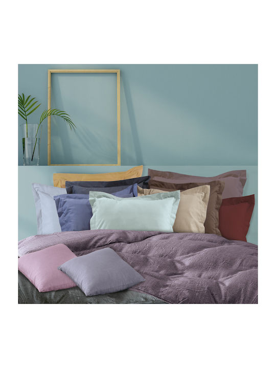 Das Home Bettlaken Super-Doppel mit Gummiband 170x200+35cm. 1007 Gray