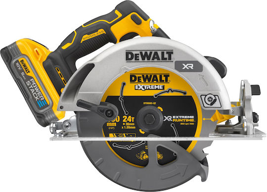 DEWALT DCS573H2T Δισκοπρίονο Brushless 18V 2x5Ah με Σύστημα Αναρρόφησης