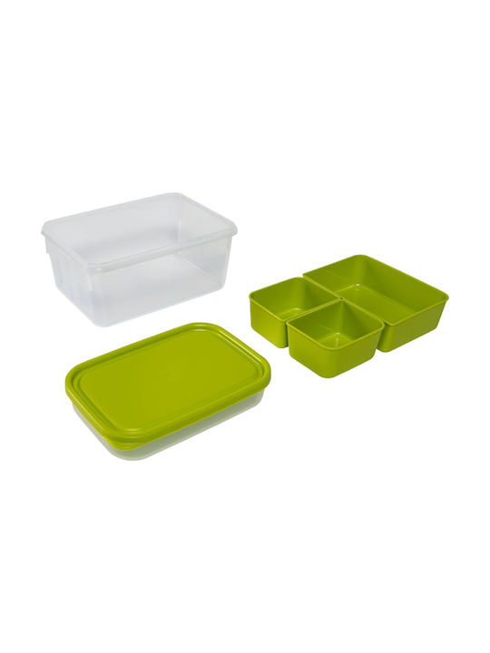 Emsa Cutie pentru Mâncare Plastic Verde 2300ml 1buc