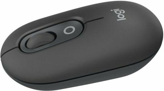 Logitech POP Emoji Ασύρματο Bluetooth Ποντίκι Graphite