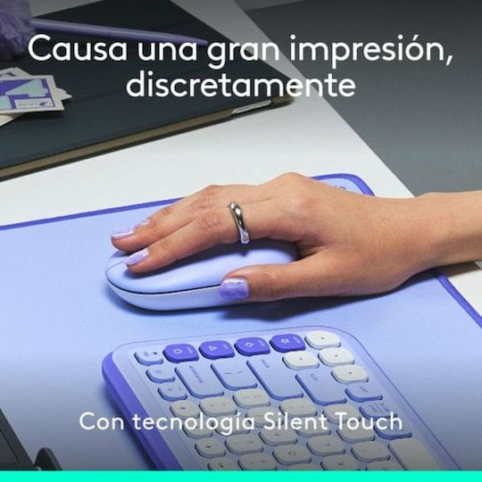 Logitech POP Emoji Wireless Bluetooth Mouse Lila