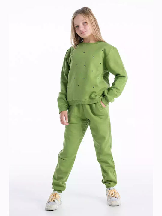 Genius Kids Sweatpants Set Green