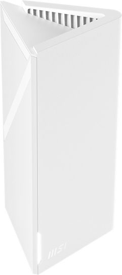 MSI Roamii BE Lite Mesh System v4 Access Point Wi‑Fi 7 Dual Band (2.4 & 5GHz) σε Διπλό Kit