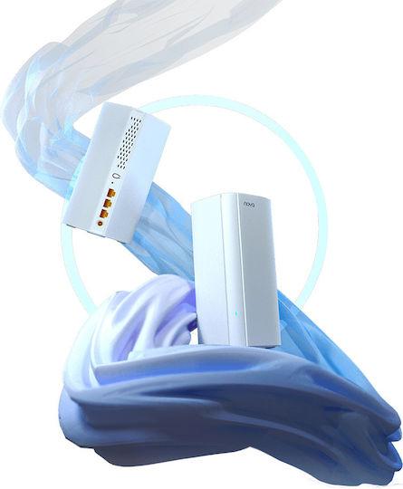 Tenda MX12 WiFi-Mesh-Netzwerk Zugriffspunkt Wi-Fi 6 Dualband (2,4 & 5 GHz) in Doppelter Bausatz