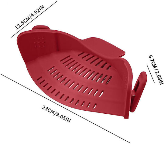 mediLOGIC Silicone Colander Pasta 1pcs