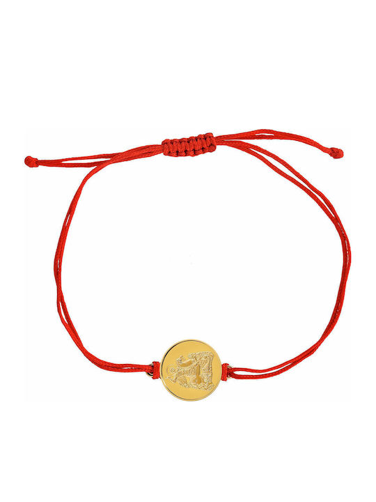 Goldenes Armband Sankt Georg