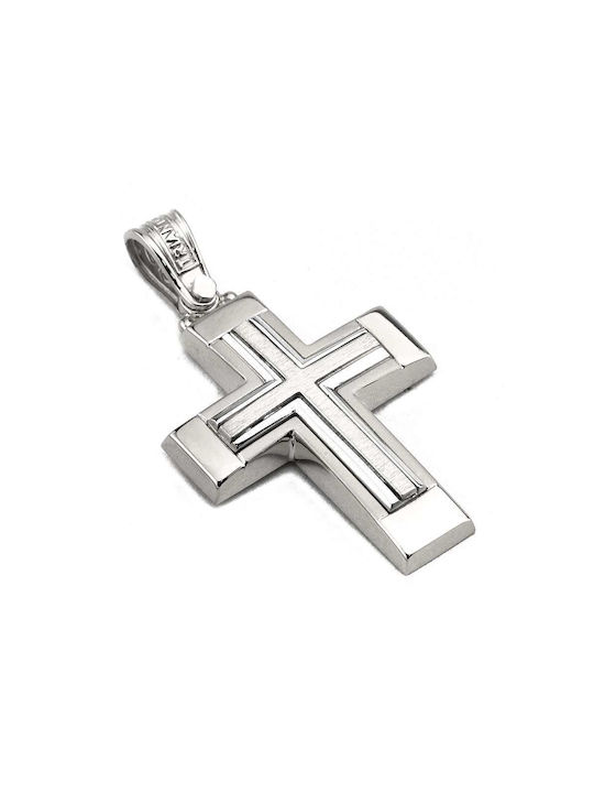 Triantos Men's Gold Cross 14K