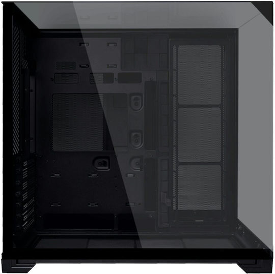 Lian Li O11 Vision Compact Gaming Midi Tower Computer Case with Window Panel Black