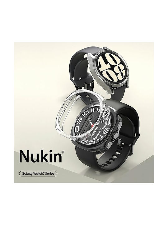 Araree Nukin Силиконов Калъф в Прозрачен цвят за Samsung Galaxy Watch7 44мм