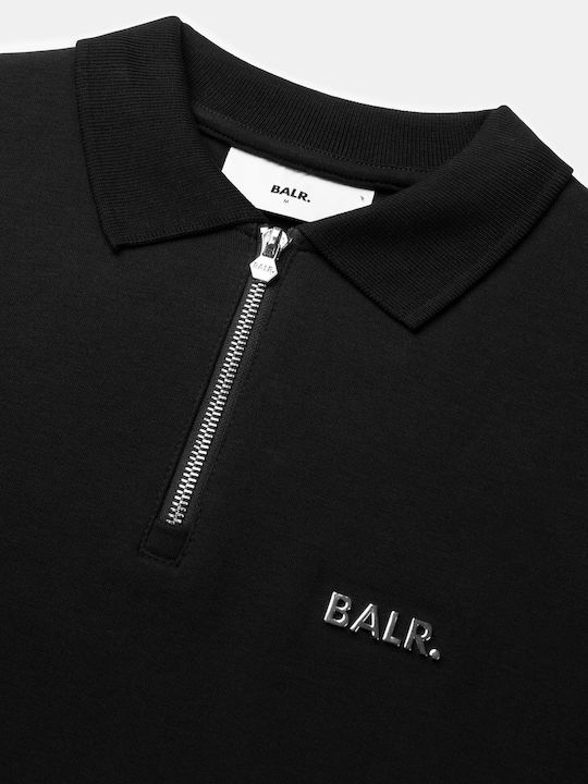 Polo Kurzarmbluse Jet Black