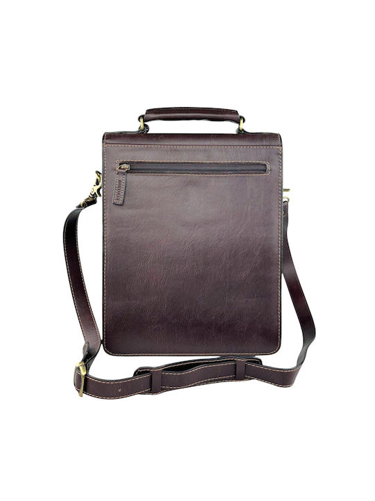 Bartuggi Men's Briefcase Brown