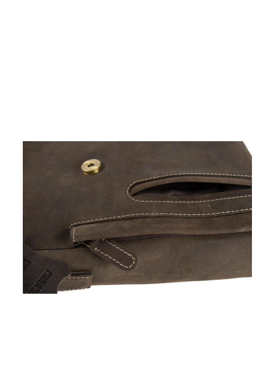 Leather Men's Bag Shoulder / Crossbody Brown