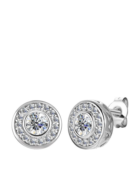 Brizzling Earrings made of Silver with Diamond