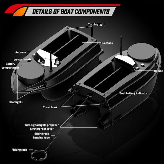 Flytec U03 Barcă De Pescuit
