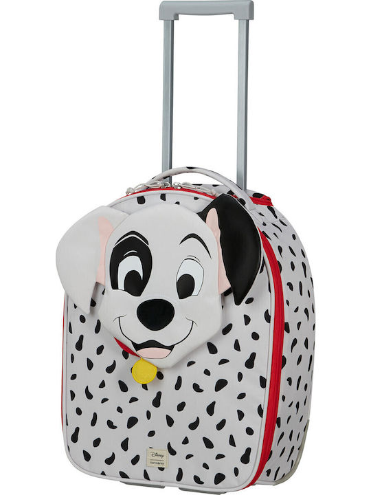 Samsonite Happy Sammies Παιδική Βαλίτσα Ταξιδίου Καμπίνας Υφασμάτινη Disney 101 Dalmatians με 2 Ρόδες Ύψους 45εκ.