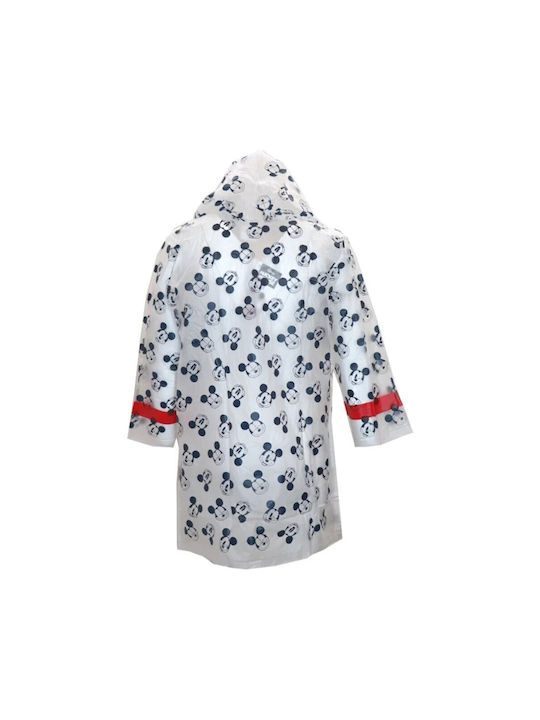 Disney Wasserdicht Kinderjacke mit Kapuze White