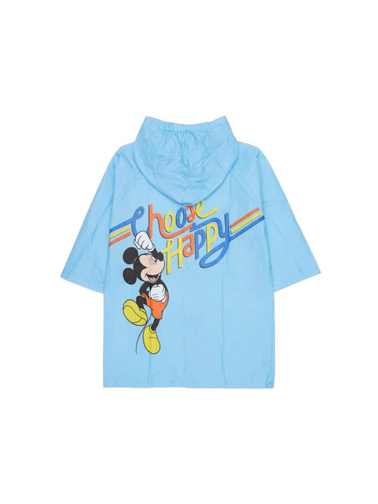 Disney Waterproof Kids Casual Jacket with Hood Blue