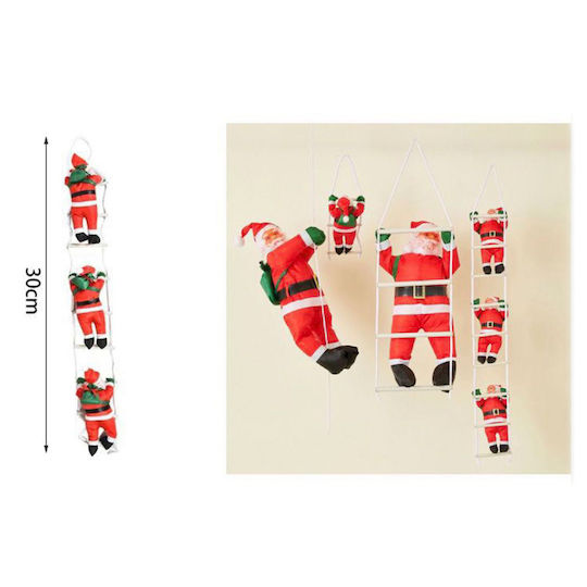 Dekorativer Weihnachtsmann Rot