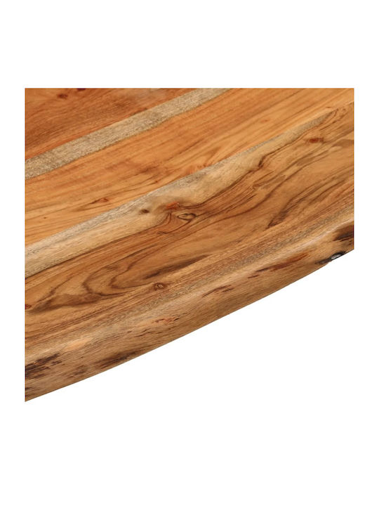 vidaXL Rectangular Bathroom Vanity Unit made of Solid Wood Beech - Brown 60x60x2.5cm 370258 1pcs