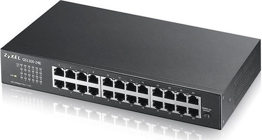 Zyxel GS-1100-24 Unmanaged L2 Switch με 24 Θύρες Gigabit (1Gbps) Ethernet