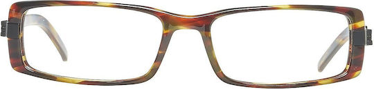 Rodenstock Γυναικείος Κοκκάλινος Σκελετός Γυαλιών Καφέ R5204 B