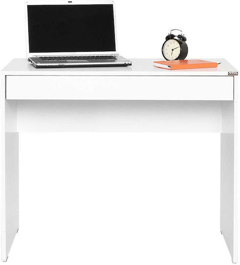 Computer Büro Holz White 90x55x75cm