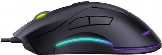 Sandberg LightFlow 6D RGB Gaming Ποντίκι 3600 DPI Μαύρο