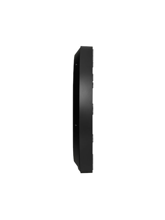 TFA Ρολόι Τοίχου Μαύρο Ø30.3cm