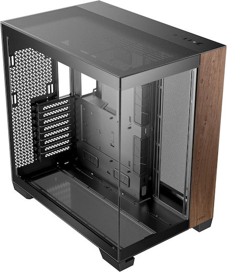 Antec C8 Gaming Full Tower Κουτί Υπολογιστή με Πλαϊνό Παράθυρο Wood