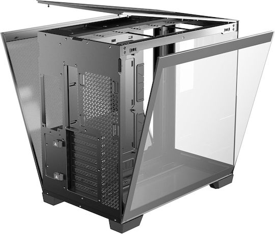 Antec C8 Gaming Full Tower Κουτί Υπολογιστή με Πλαϊνό Παράθυρο Wood