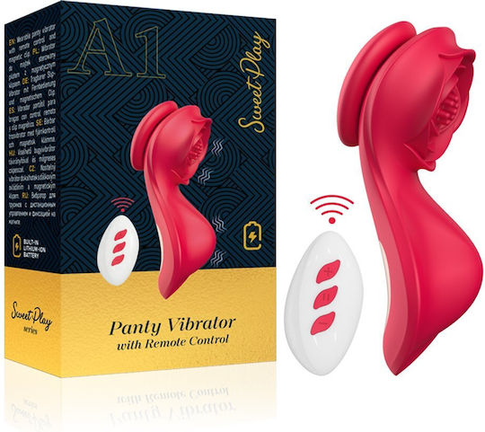 Erospace Vibrator für Paare mit Fernbedienung Rosa