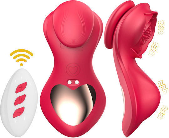 Erospace Vibrator für Paare mit Fernbedienung Rosa