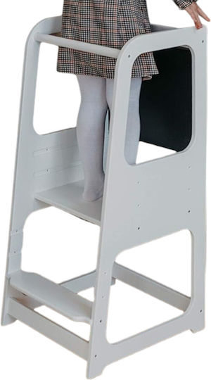 Learning Tower made of Wood White TF13071